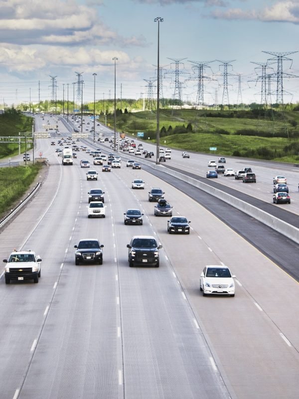 407 ETR highway in Canada